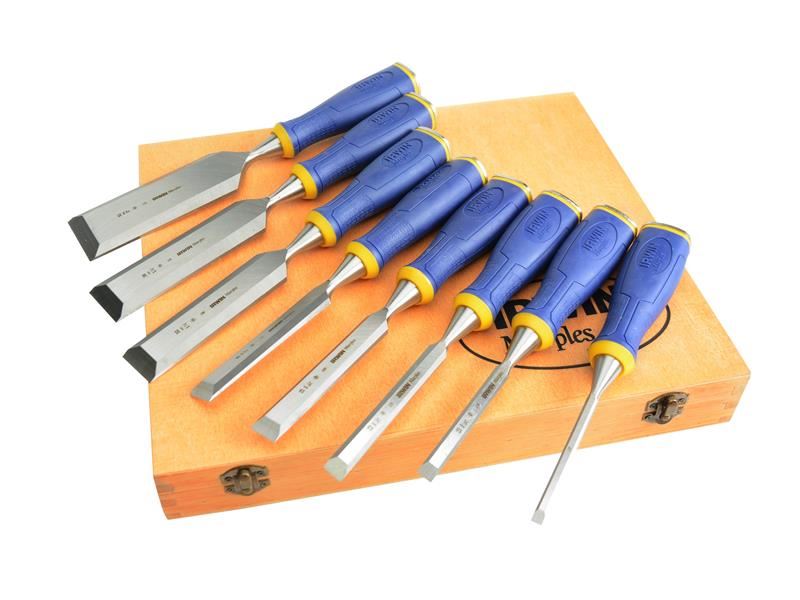 IRWIN®Marples® 10507958 MS500 ProTouch™ All-Purpose Chisel Set, 8 Piece