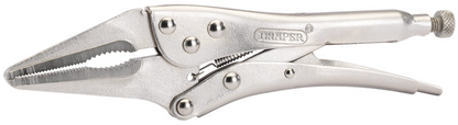 Draper LONG NOSE S/GRIP PLIER 230MM 11903 Long Nose Self Grip Pliers, 230mm