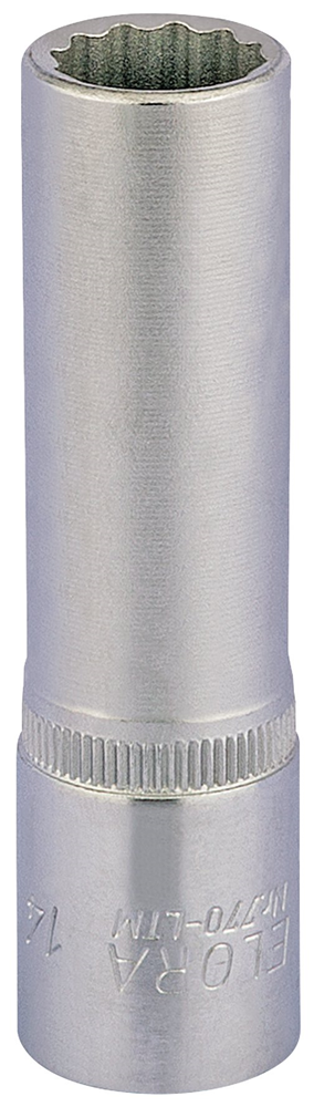 Draper 14MM BI-HEX DEEP SOCKET 1/2DR 11934 1/2" Sq. Dr. Metric Bi-Hexagon Deep Sockets