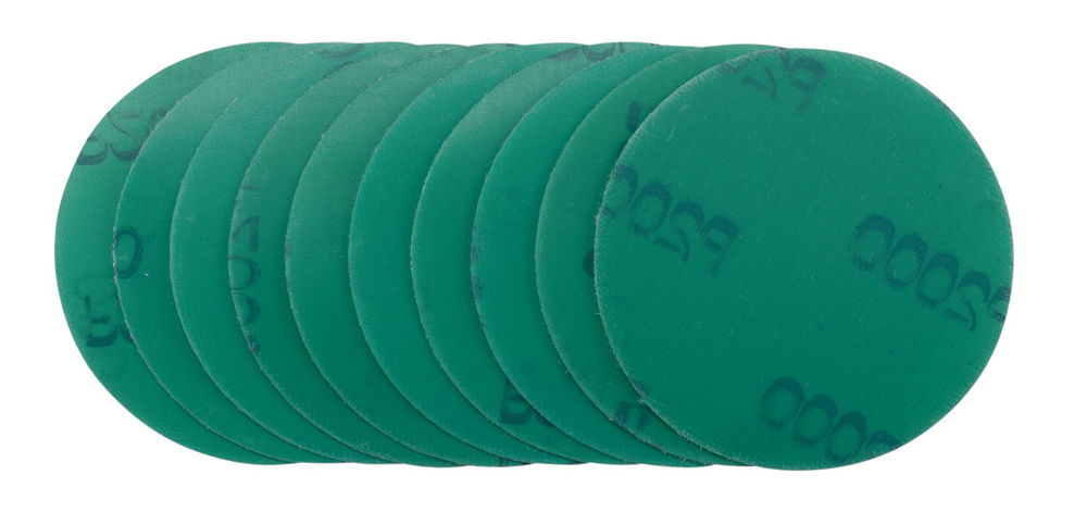 Draper 75MM WET/DRY SAND DISC 2000G 11952 11952 Wet or Dry Sanding Discs with hook and loop, 75mm (Pack of 10)