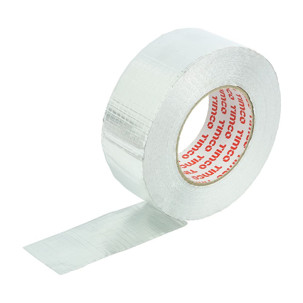 TIMCO Aluminium Foil Tape-Reinforced nan 45m x 50mm Pack 1.0