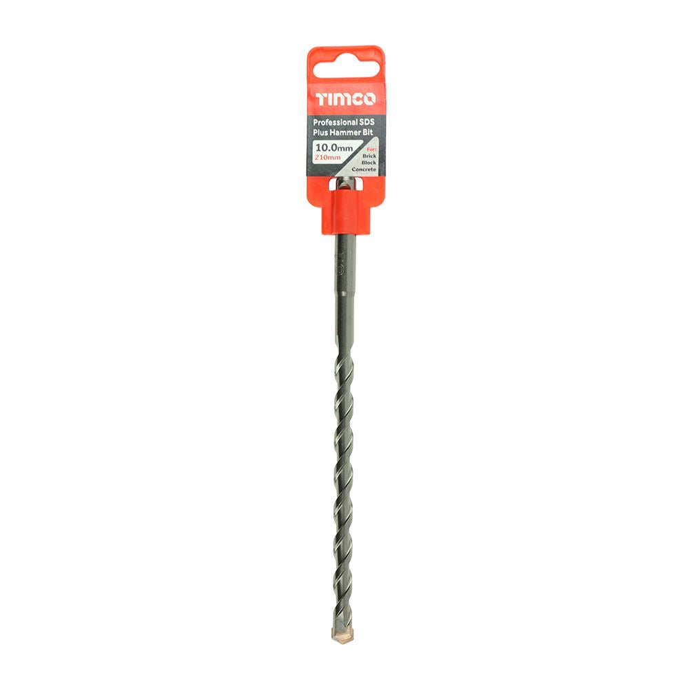 TIMCO Pro SDS Plus Hammer Bits (PGM) 10.0 x 210 Pack 1