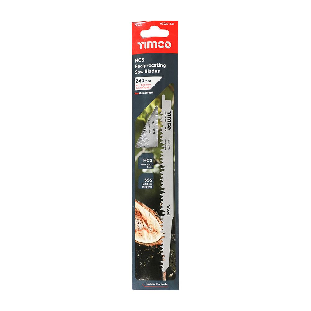 TIMCO HCS Sabre Blades for Wood S1531L Pack 5