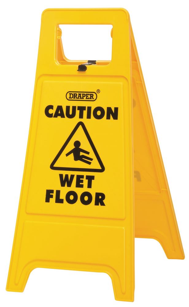 Draper WET FLOOR WARNING SIGN 82134 Wet Floor Warning Sign
