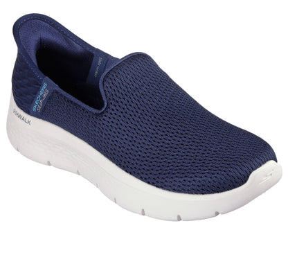 Skechers Slip-Ins - Go Walk Flex Womens Shoe | Navy/White | sz 4