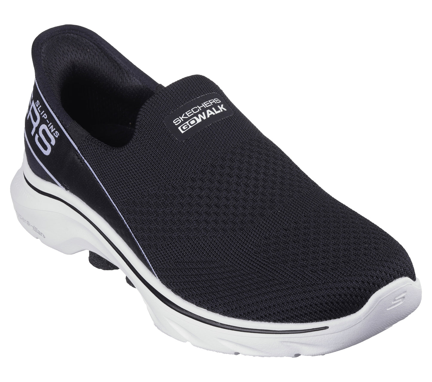 Skechers Slip-ins - Go Walk 7 Womens Shoe | Black/White | sz 4