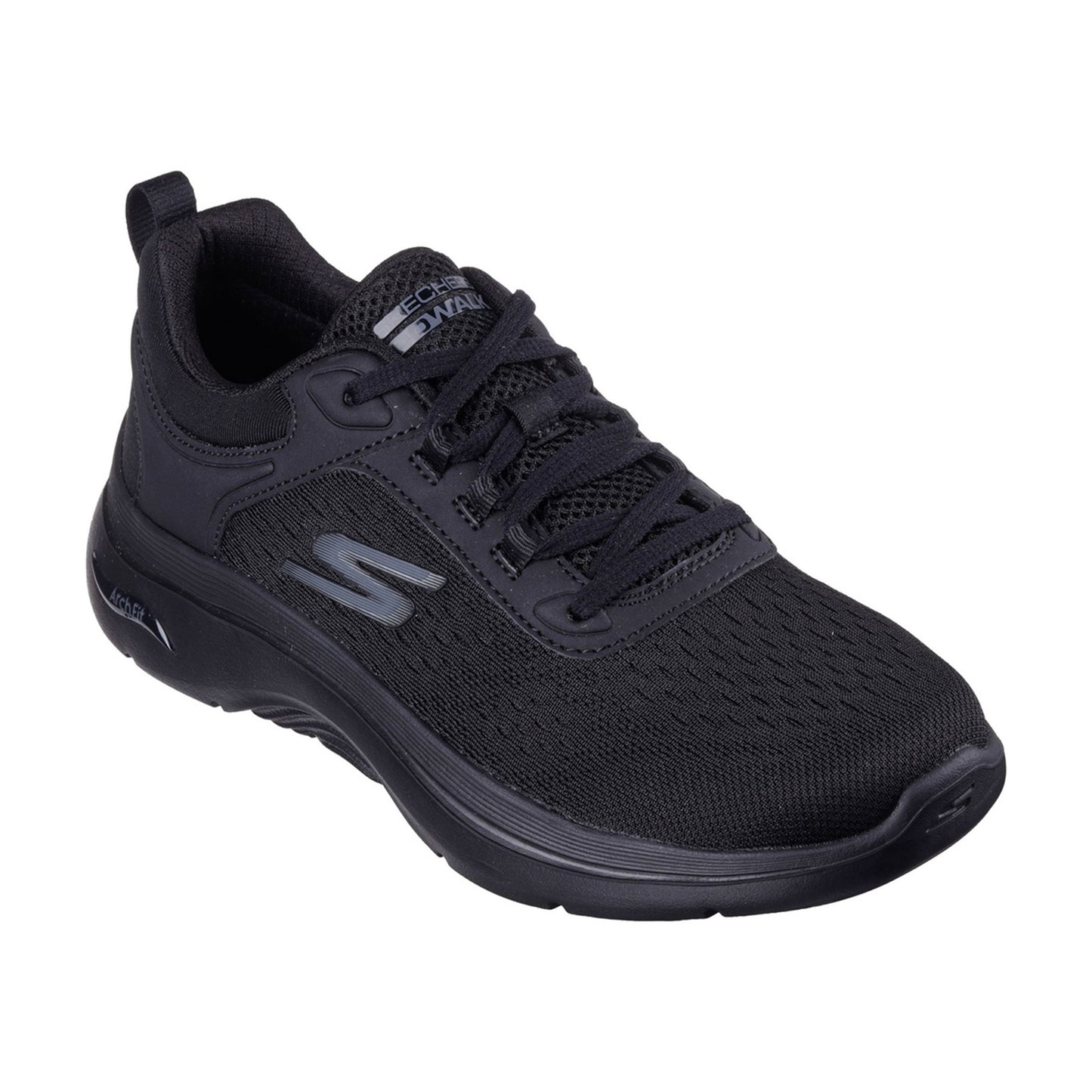 Skechers Go Walk Arch Fit 2.0 Womens Shoe | Black | sz 4