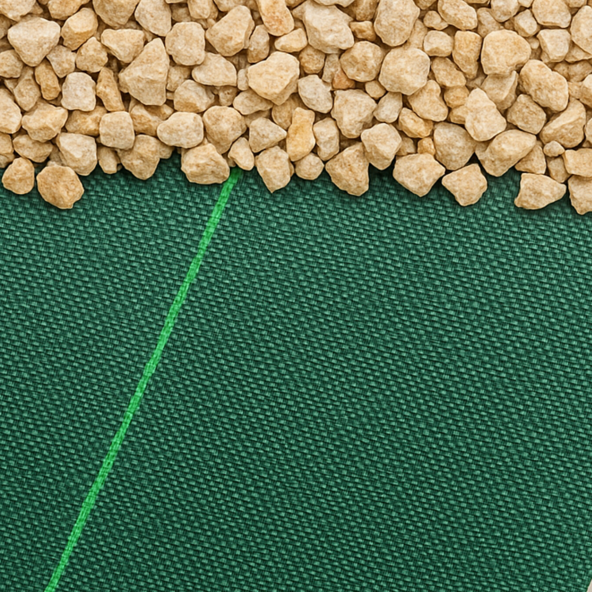 Yuzet 125gsm Premium Extra Tough Green Weed Control Fabric Ground Cover Membrane