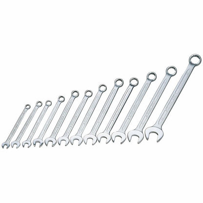 Draper 8-22MM COMBI-SPANNER SET 03090 Long Metric Combination Spanner Set (12 Piece)