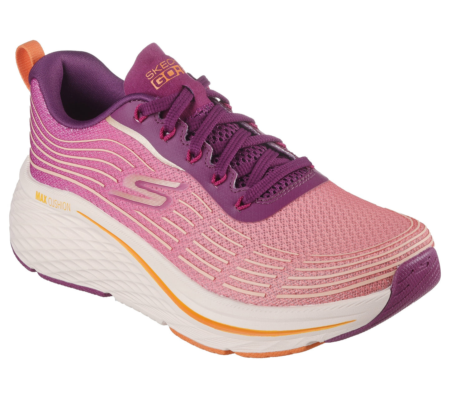 Skechers Max Cushioning Elite 2.0 Womens Shoe | Raspberry | sz 8