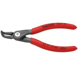 75082 KNIPEX KNIPEX 48 21 J01 SB Precision Circlip Pliers For Internal Circlips In Bor Professional Trade DIY Workshop Garage Use