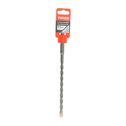 TIMCO Pro SDS Plus Hammer Bits (PGM) 8.0 x 210 Pack 1