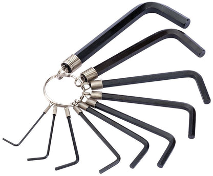Draper MM HEX KEY SET ON RING 10PC 33655 Metric Hexagon Key Set (10 Piece)