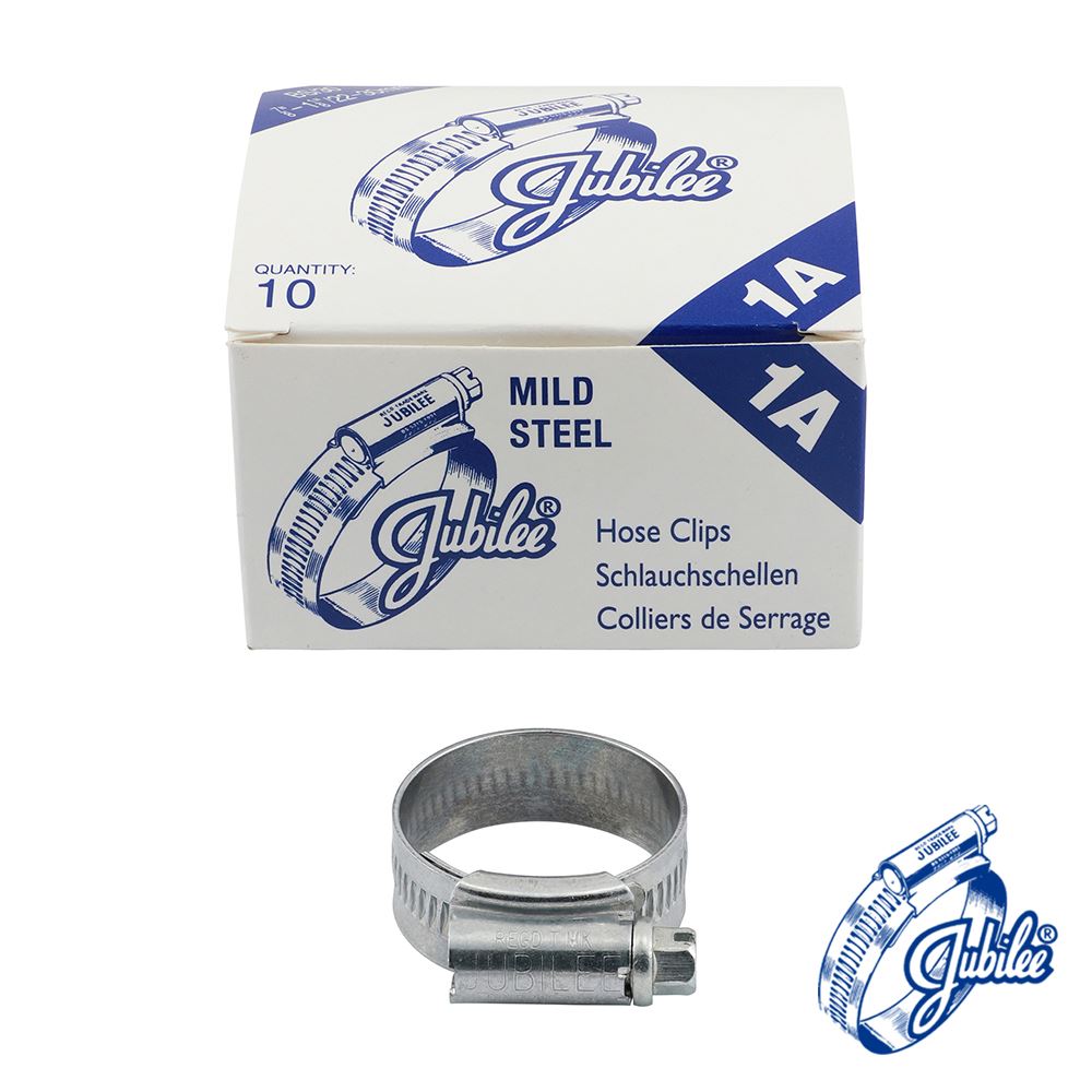 TIMCO Jubilee Clip Mild Steel 22-30mm Pack 10