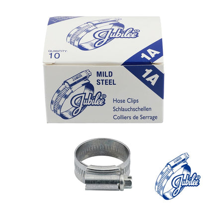 TIMCO Jubilee Clip Mild Steel 22-30mm Pack 10