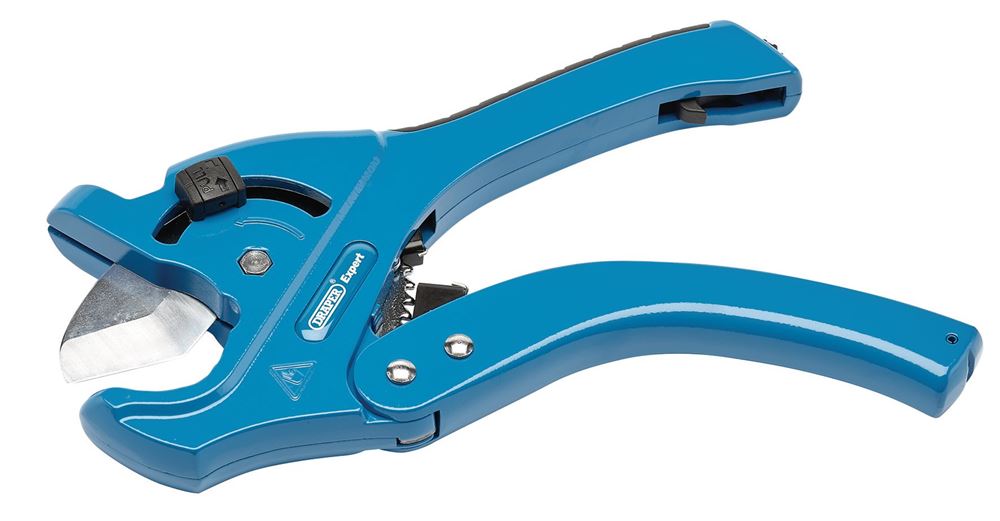 DRAPER 99743 - Pro Ratchet PVC Pipe Cutter, 0 - 42mm
