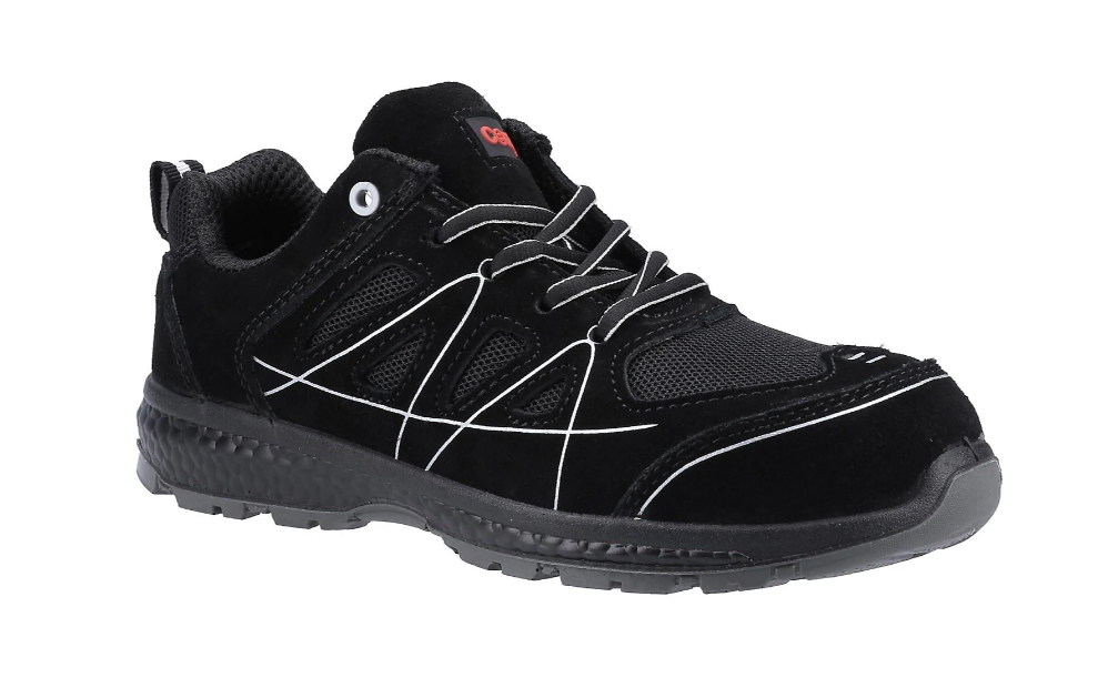 Centek Mens FS314 S1P Safety Trainer Black SZ 07