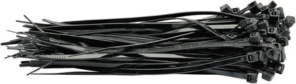 Draper 3.6X150MM CABLE TIE 100 BLACK 70391 Cable Ties (Pack of 100)