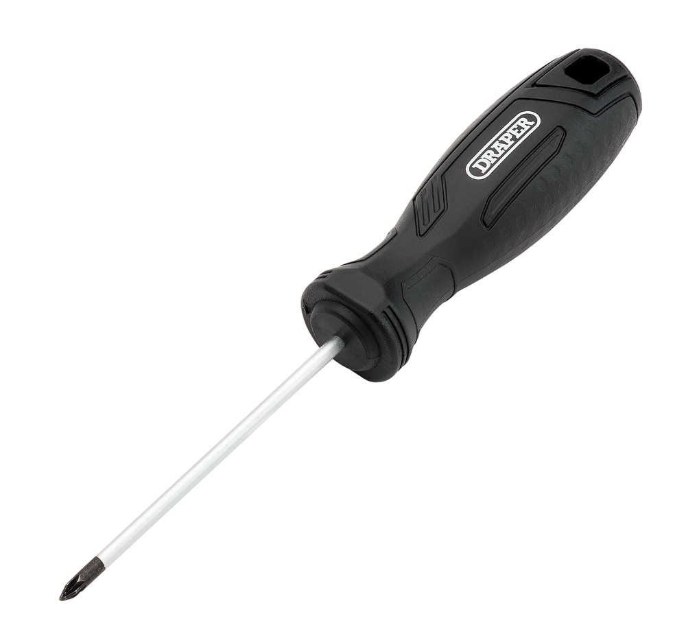 Draper PZ0X75MM POZI SCREWDRIVER Pozi Hard Grip Screwdrivers