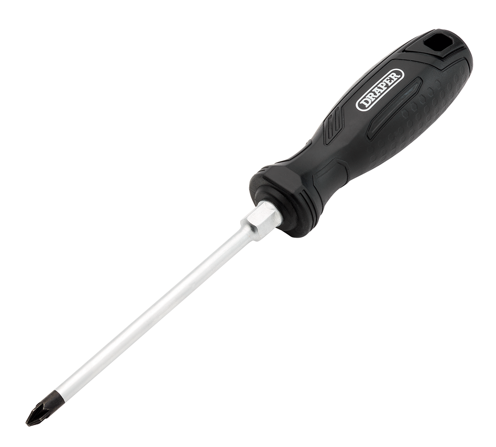 Draper PZ2X125MM POZI SCREWDRIVER Pozi Hard Grip Screwdrivers