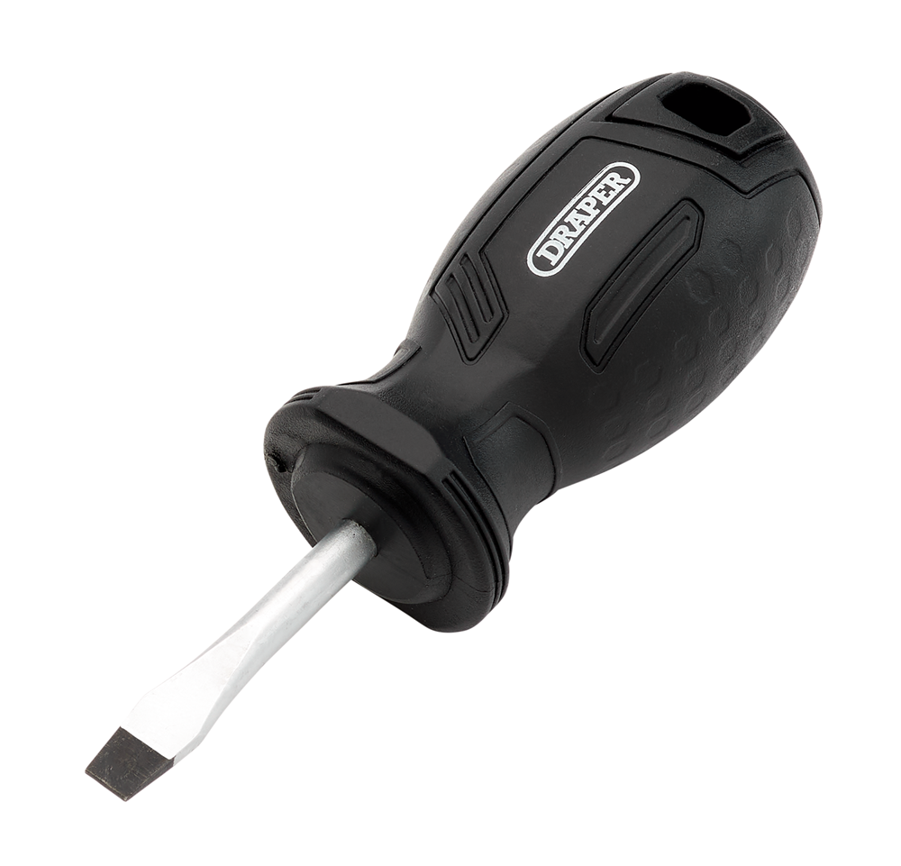 Draper SL5.5X38MM SLOTTED SCREWDRIVER Slotted Hard Grip Screwdrivers