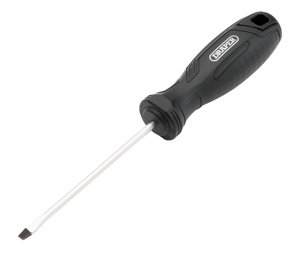 Draper SL4X100MM SLOTTED SCREWDRIVER Slotted Hard Grip Screwdrivers