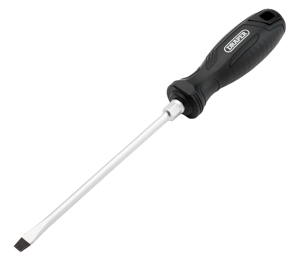 Draper SL6.5X150MM SLOTTED SCREWDRIVE Slotted Hard Grip Screwdrivers