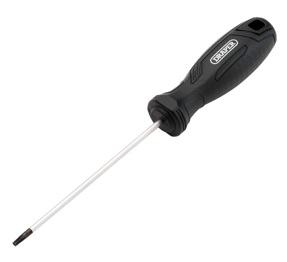 Draper T10HX100MM TAMPER-RESISTANT TX Tamperproof Hard Grip Screwdrivers