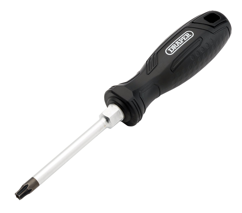 Draper T40HX100MM TAMPER-RESISTANT TX Tamperproof Hard Grip Screwdrivers