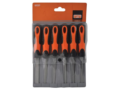 Bahco 1-476-04-3-2 1-476 ERGO™ File Set 6 Piece 100mm (4in)