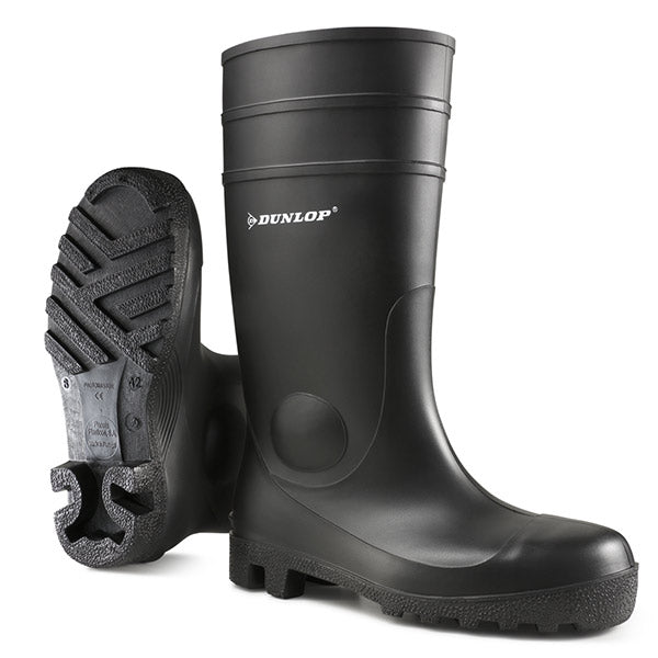 Dunlop - PROTOMASTER FULL Safety Wellington Boot BLACK sz 6.5