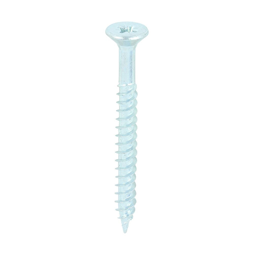 TIMCO Twin Woodscrew PZ2 CSK Zinc 10 x 2 Silver Pack 200