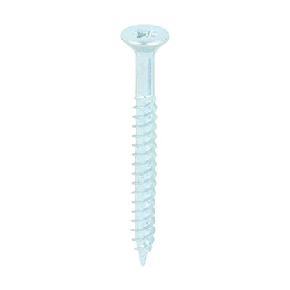 TIMCO Twin Woodscrew PZ2 CSK Zinc 10 x 2 Silver Pack 200