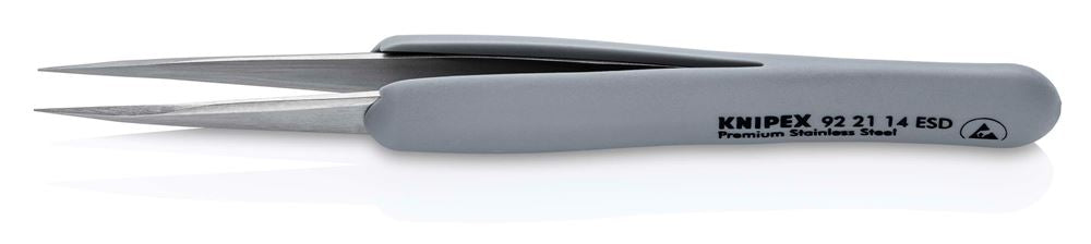 Draper RUBBER TWEEZERS ESD S/STEEL 13206 13206 ESD Precision Tweezers with rubber handles ESD