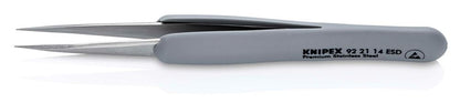 Draper RUBBER TWEEZERS ESD S/STEEL 13206 13206 ESD Precision Tweezers with rubber handles ESD