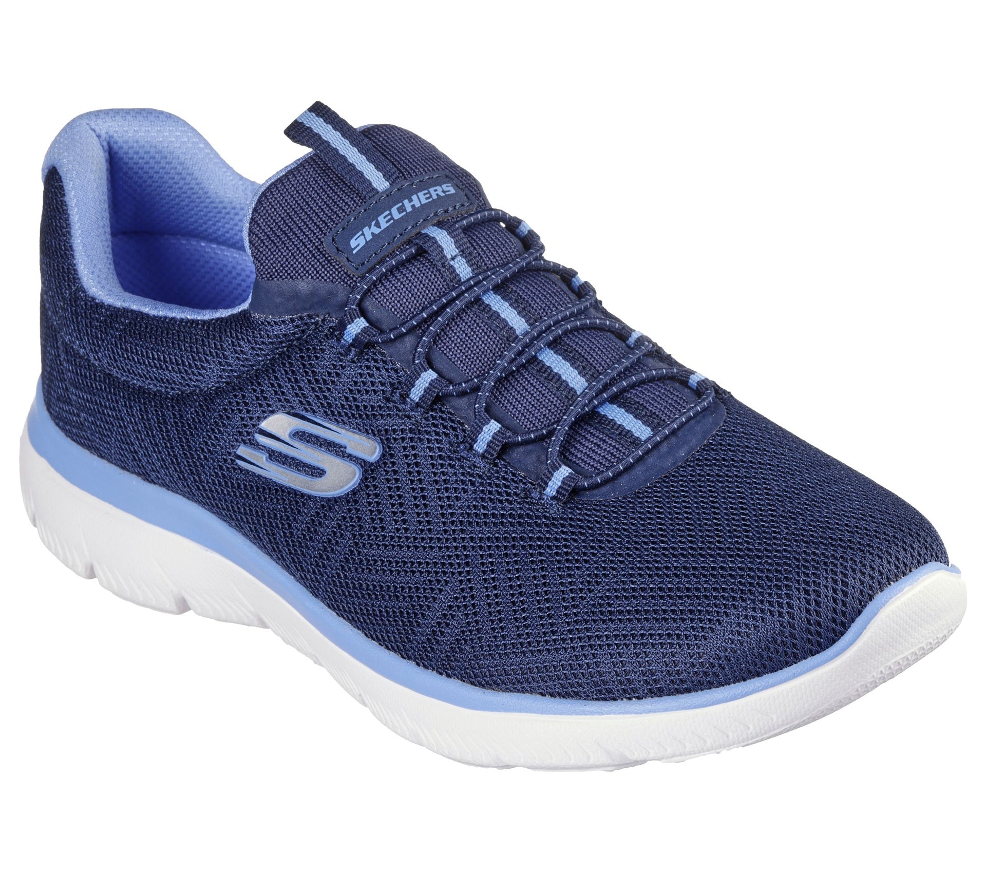 Skechers Summit Womens Shoe | Navy/Blue | sz 4