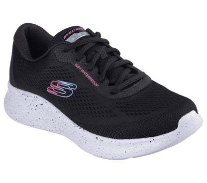 Skechers Skech-Lite Pro Waterproof Womens Shoe | Black | sz 4