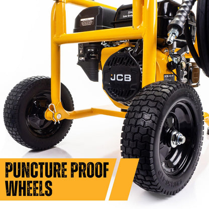 JCB JCB-PW7532P Petrol Pressure Washer 3100psi 213bar 10.7L/min 224cc Triplex AR Pump 7.5hp Jet Wash Power Cleaner Patio Driveway Car Cleaner