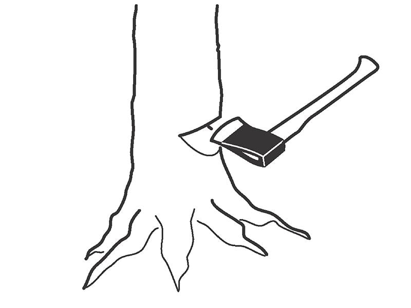 Bahco FGS-1.8-810 Felling Axe Ash Handle FGS 1.8-810 2.4kg