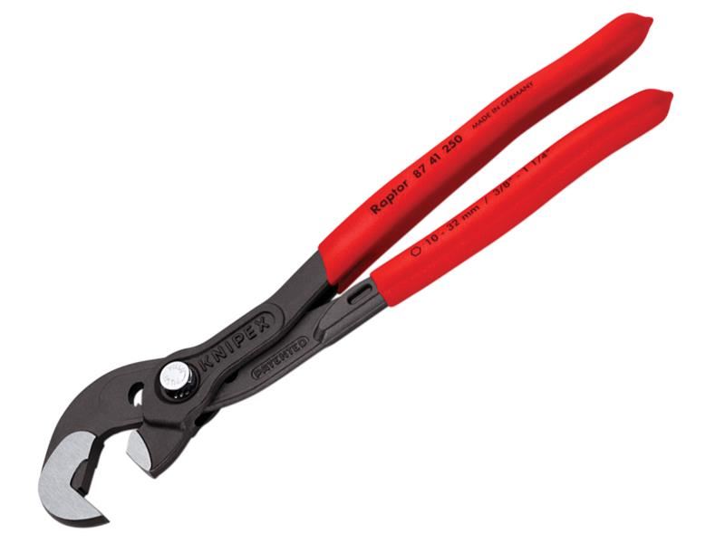 Knipex 87 41 250 SB Multiple Slip Joint Spanner PVC Grip 250mm - 10-32mm Capacity