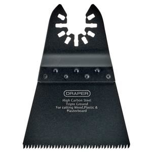 70465 Draper Oscillating Multi-Tool Plunge Cutting Blade, 68 x 90mm, 14tpi High Carbon Multi Tool Oscillating High Carbon Steel Professional Trade D