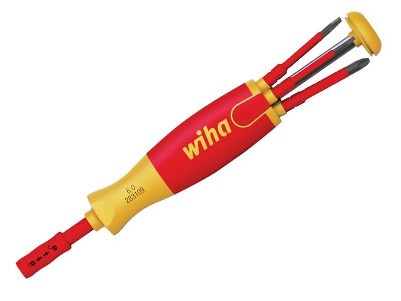 WHA LiftUp electric Bit Magazine SL/PH Screwdriver Set, 6 Piece