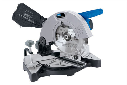 Draper 1100W 210MM MITRE SAW 21307 21307 Mitre Saw, 210mm, 1100W