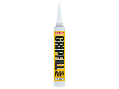 EVO-STIK 30812124 Gripfill Solvent-Free Yellow Adhesive 350ml