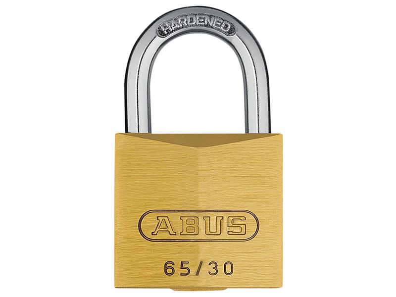 ABUS 11978 65/30mm Brass Padlock Keyed Alike 6305