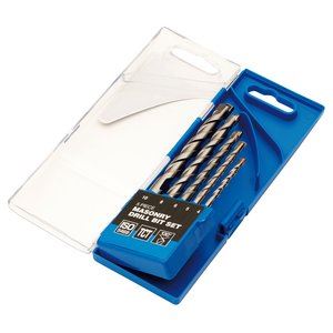 Draper MASONRY DRILL SET 4.0-10 5PC 24909 Metric Masonry Drill Set (5 Piece)
