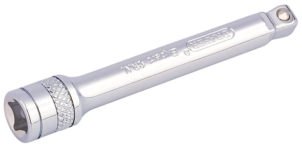 Draper 75MM WOBBLE EXT. BAR 1/4 PKD 16717 1/4" Sq. Dr. Wobble Extension Bars (Polished Chrome)
