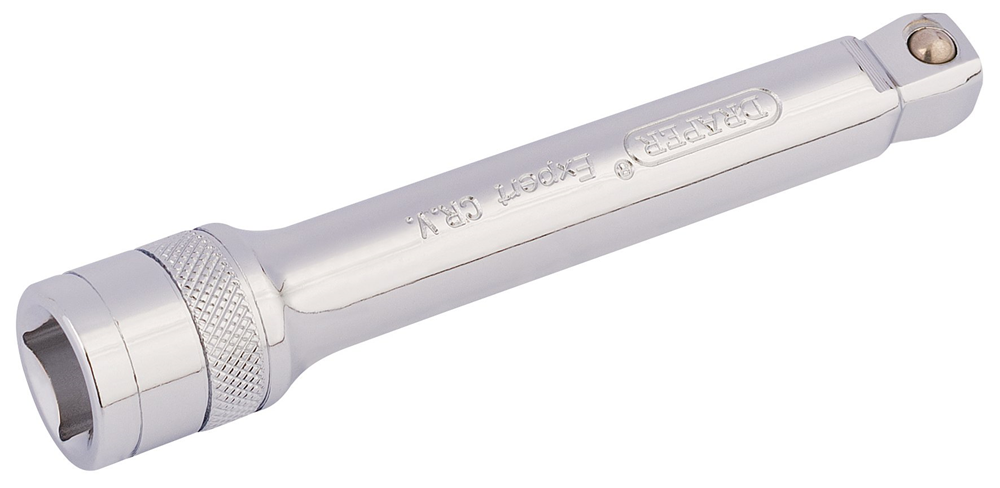 Draper 125MM WOBBLE EXT. BAR 1/2 PKD 16756 1/2" Sq. Dr. Wobble Extension Bars (Polished Chrome)