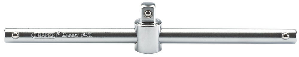 Draper SLIDING TEE BAR 1/2DRIVE-PCKD 16790 Sliding T Bars (Micro Satin Chrome)