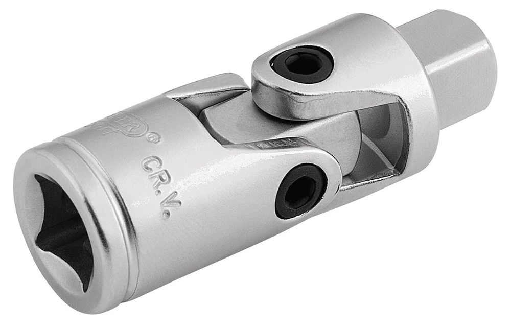 Draper UNIVERSAL JOINT 3/8DRIVE-PCKD 16794 Universal Joints (Satin Chrome)
